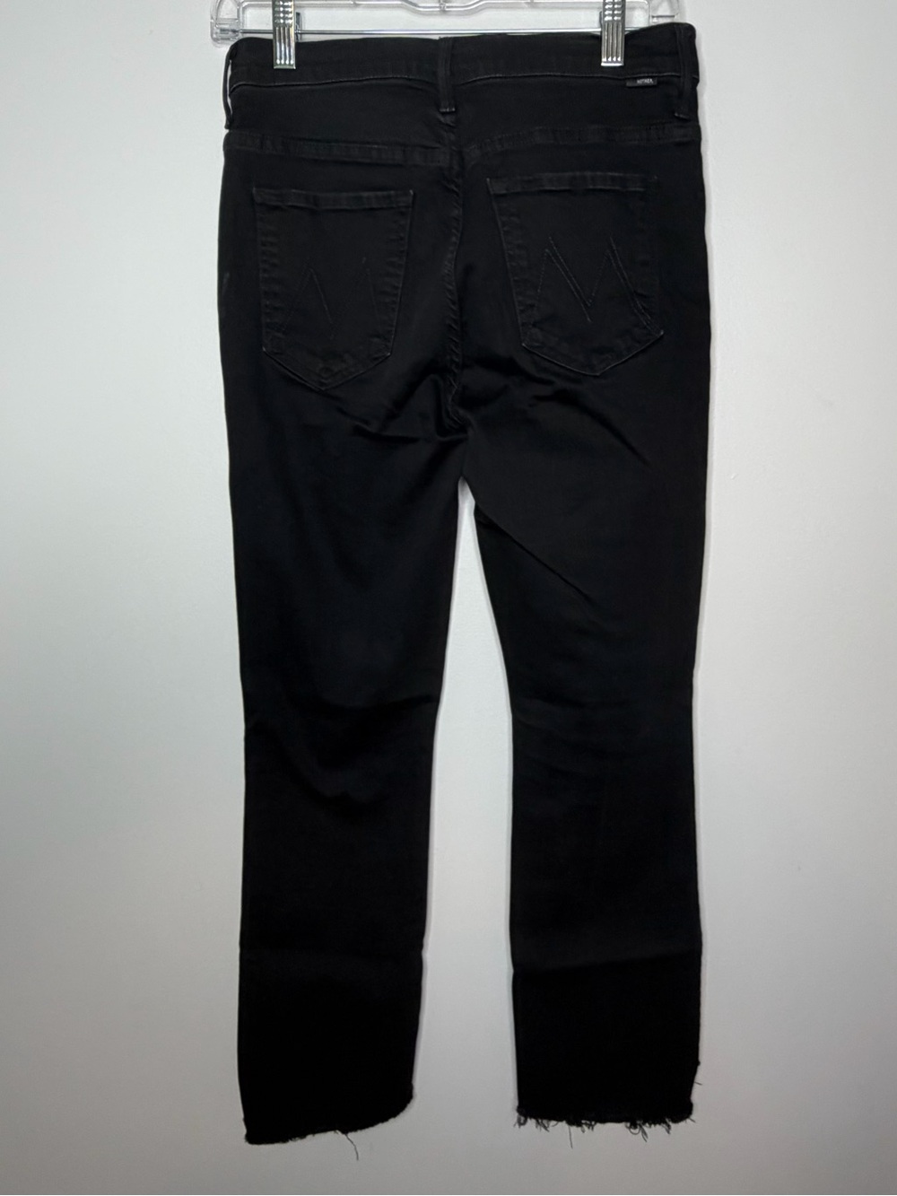MOTHER Insider Crop Step Fray Jeans in Not Guilty Womens 28 - Picture 8 of 15